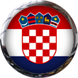 Croation Flag Button