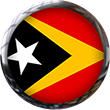 East Timor Flag button