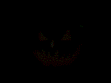 spooky jack-o'-lantern