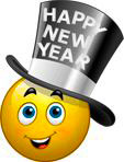 new year top hat