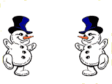 snowmen dancing 2019