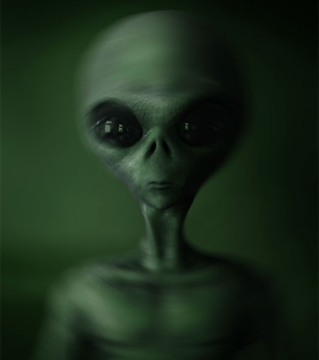 green alien