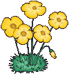animated flower clipart
