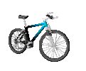 wildly animated bicycle gif