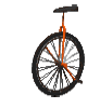 animated unicycle