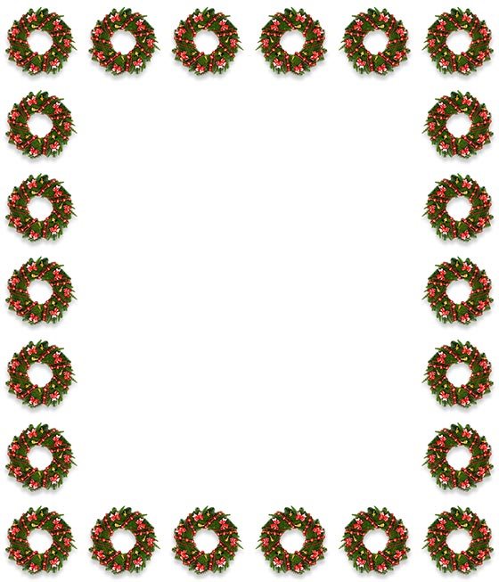 wreath border