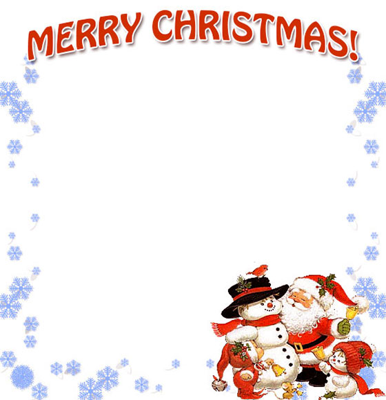 christmas images clip art borders