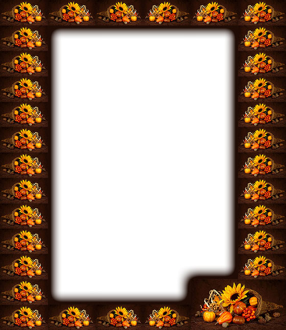 cornucopia border