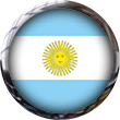 Argentina Flag button