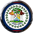 Belize Flag Button
