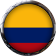 Colombia Flag Button