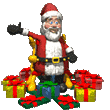 Santa presents