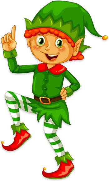 happy elf