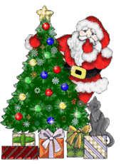 Santa Christmas tree