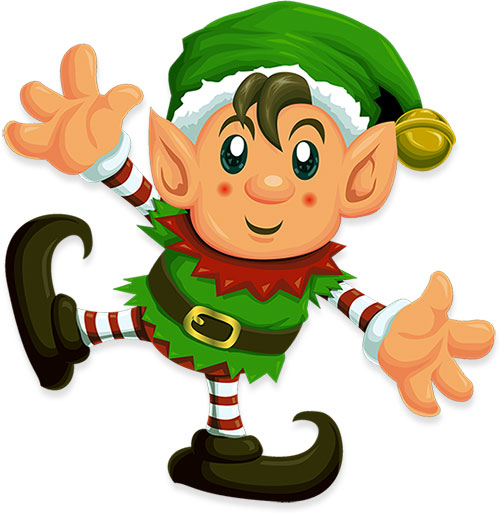 happy elf