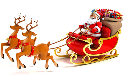 Santa sleigh