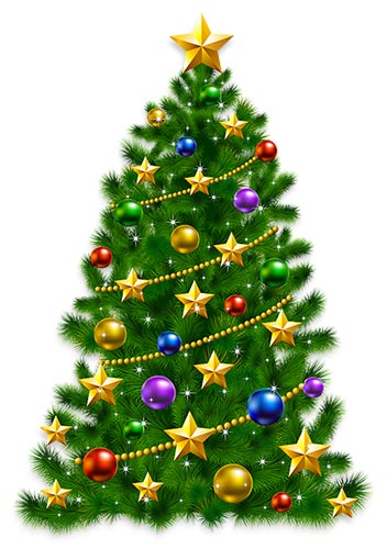 Free Christmas Clipart - Bringing Home The Christmas Tree