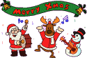 Santa reindeer Frosty