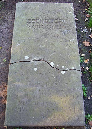 Ebenezer Scrooge Grave