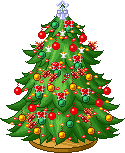 flashing Christmas tree