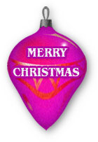 Merry Christmas Ornament