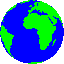 animated world globe