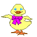 Easter chick dancing