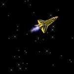 space shuttle background