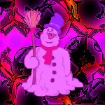 snowman background image