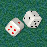 dice background