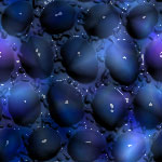 blue stones background