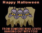 hanging bats halloween
