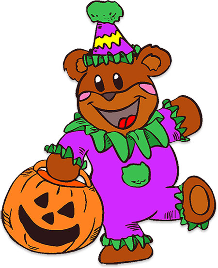 bear trick or treater