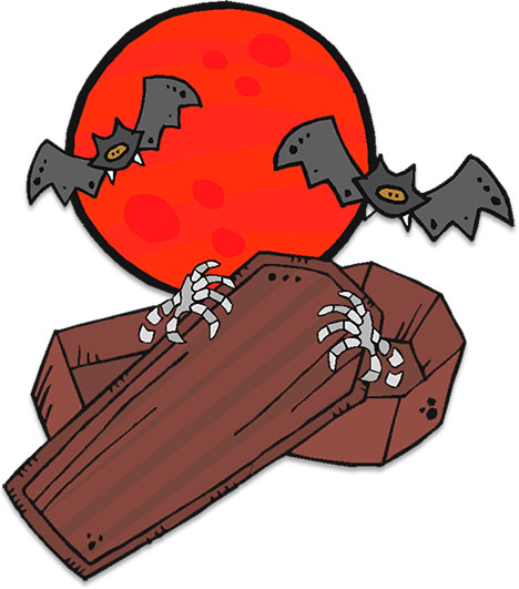 bats coffin