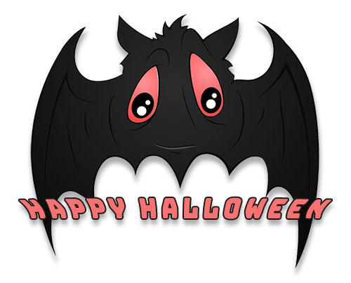 Happy Halloween bat