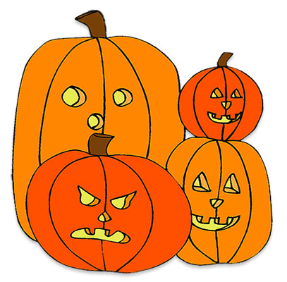 jack-o'-lanterns