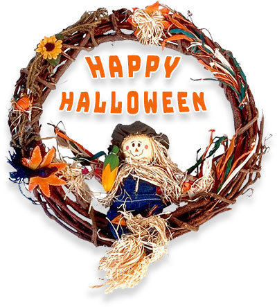 Halloween wreath