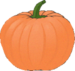 single pumpkin clipart transparent
