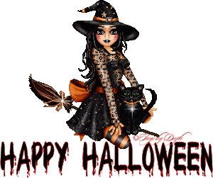 Happy Halloween witch