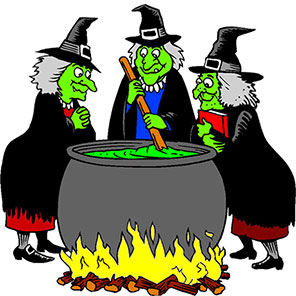 witches and cauldron