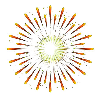 fireworks clipart