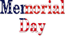 Memorial Day sign