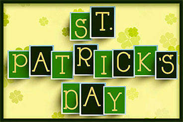 St. Patrick's Day sign