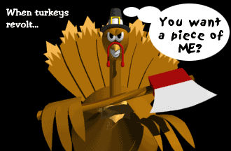 serious turkey animation