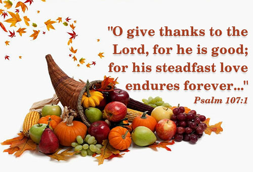 give thanks to the Lord