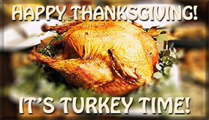 It's turkey time