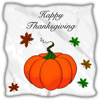 Happy Thankgiving pumpkin