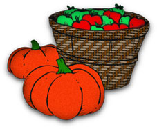 apples and pumpkins