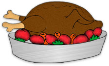 turkey with potatoes and carrots