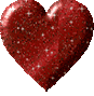 animated heart with stars